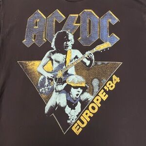 AC/DC Europe '84 Graphic T-Shirt